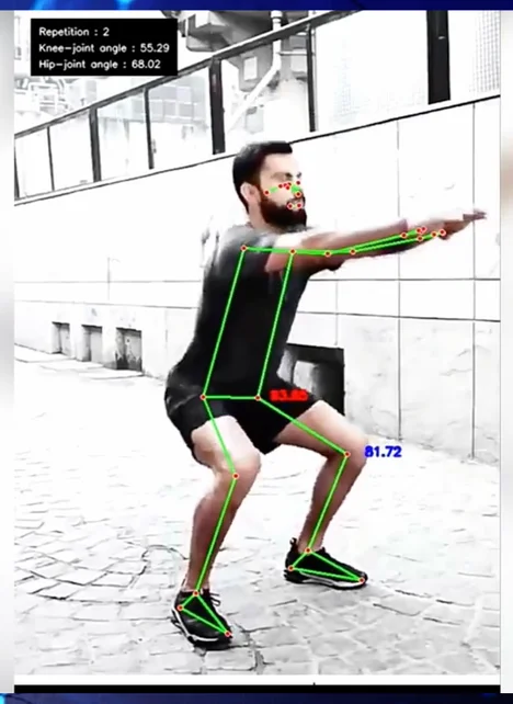 Posture and gait tracking with skeletal keypoints